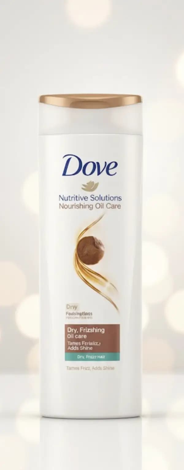 Dove Nutritive Solutions Nourishing Oil Care Dry Frizzing Oil Care Shampoo