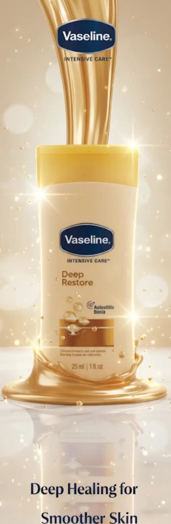 Vaseline Intensive Care Deep Restore Lotion.