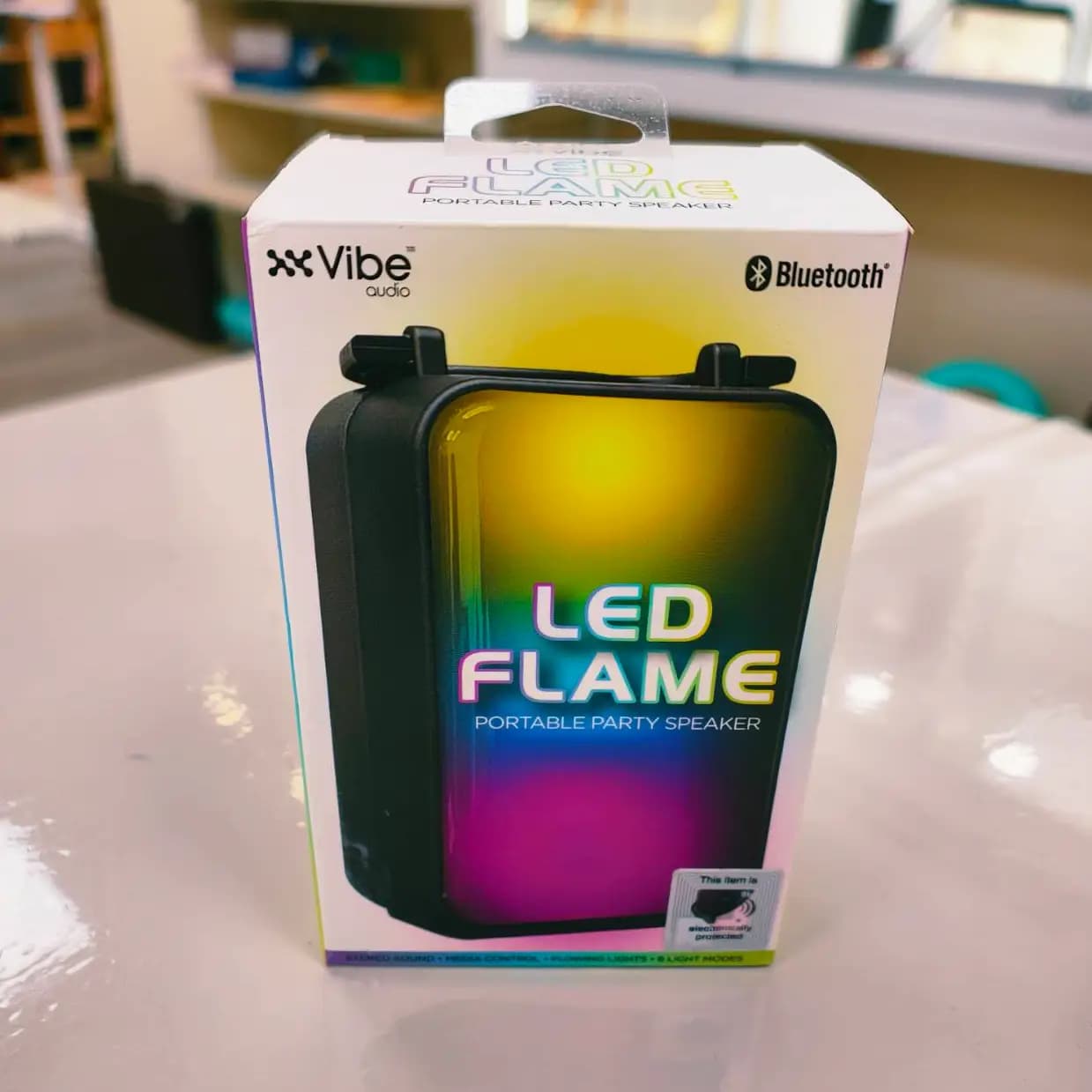 LED flame speaker
