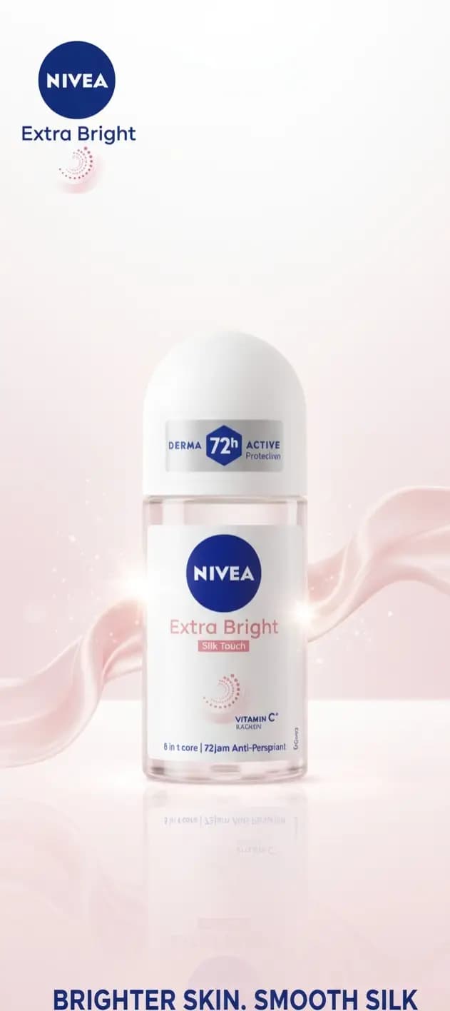 Nivea Extra Bright Silk Touch deodorant