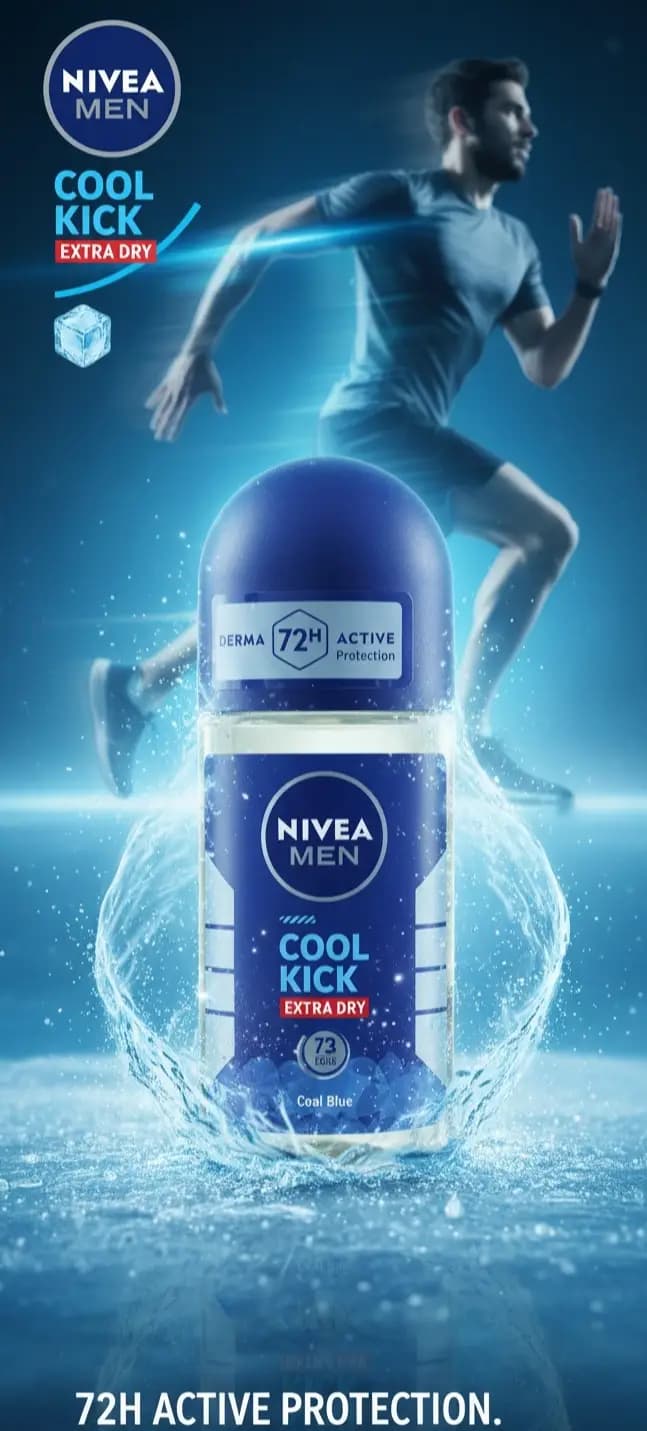 Nivea Men Cool Kick Extra Dry deodorant