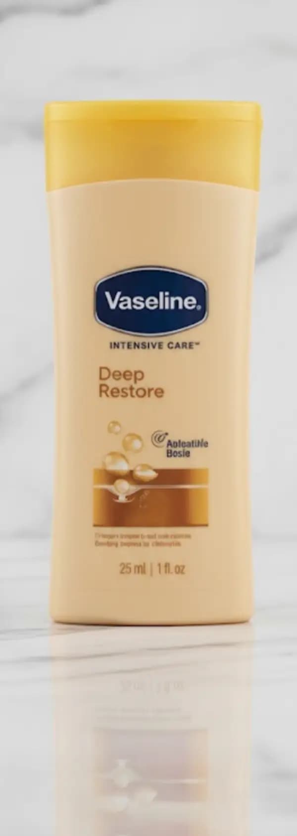 Vaseline Intensive Care Deep Restore Lotion.