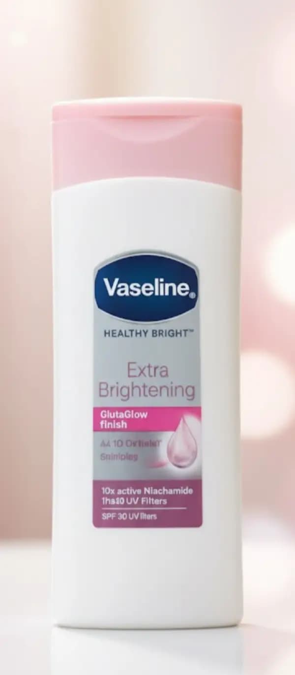 Vaseline Healthy Bright Extra Brightening Gluta Glow finish Lotion