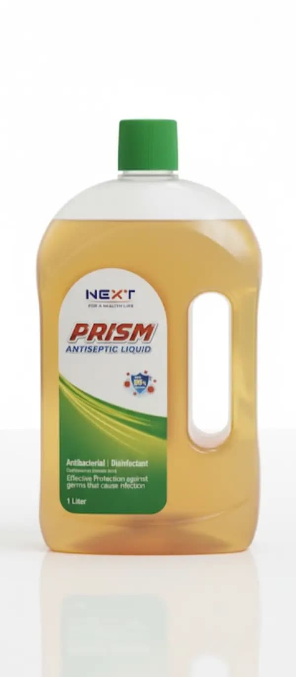 Next Prism Antiseptic Liquid.