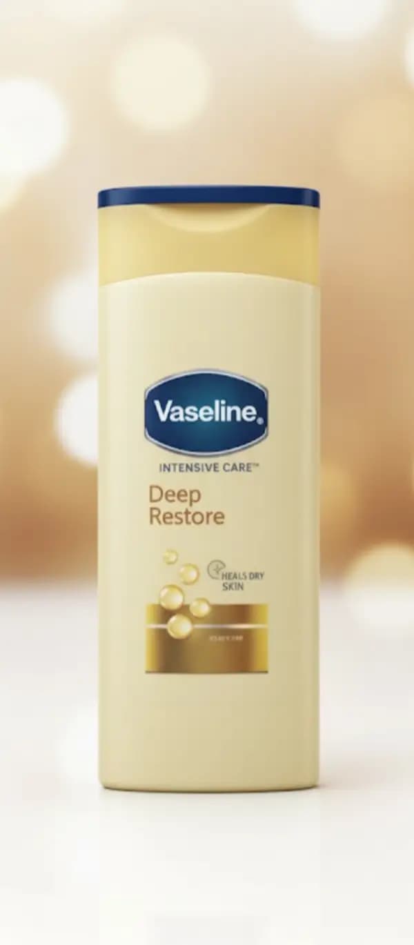 Vaseline Intensive Care Deep Restore Lotion.