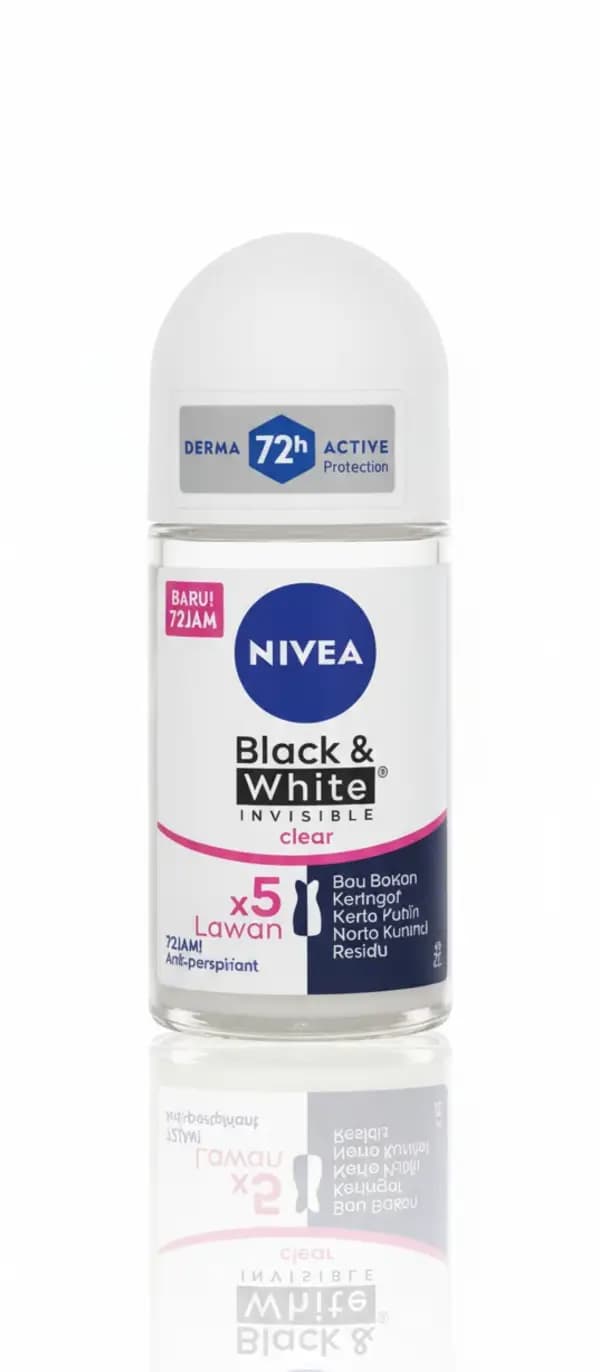 Nivea Black & White Invisible Clear deodorant