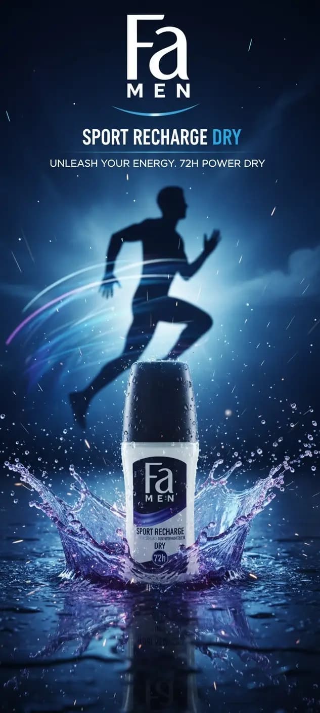 Fa Men Sport Recharge Dry deodorant