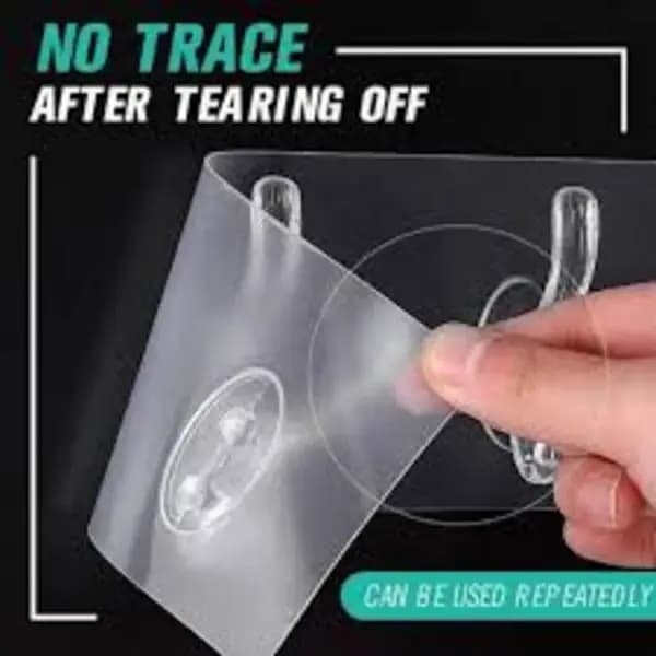 Modern Design Self-adhesive 6 Hook Strip